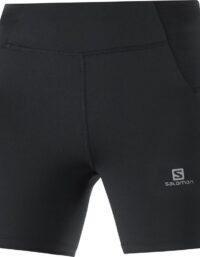 Salomon Cross Run Short Tight W Löparshorts Black, XL