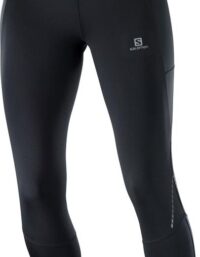 Salomon Cross Run 25-Inch Tight W Löparshorts Black, XL