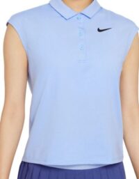 NIKE DriFit Victory polo Blue Women (Storlek: XL)