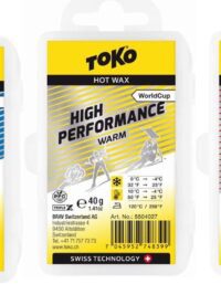 Toko World Cup High Performance Paraffin 40 g Glidvalla, WARM