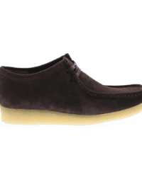 Clarks Wallabee Dark Brown Suede