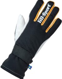 Lillsport Coach Längdskidhandskar Black/Yellow, 12
