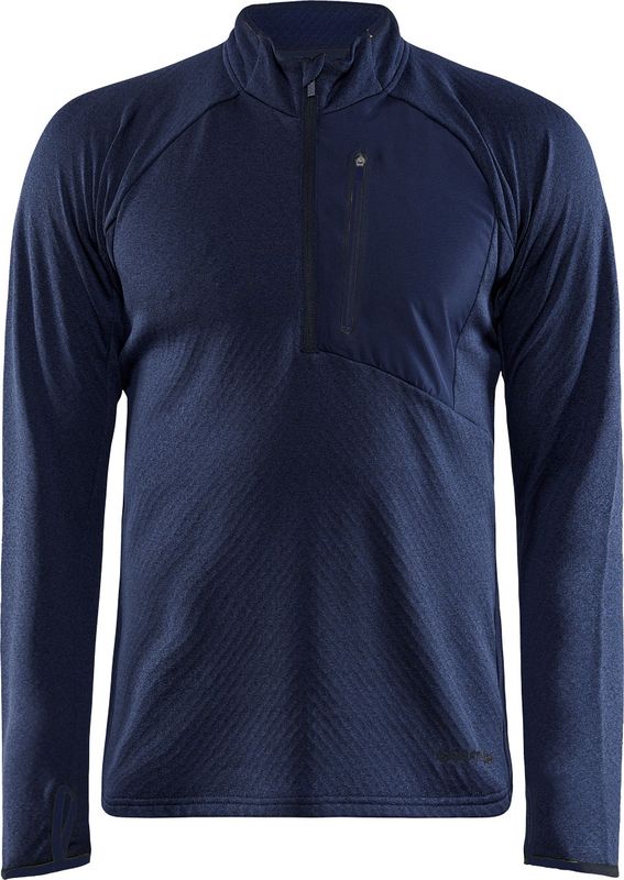 Craft CORE Trim Thermal Midlayer M Mellanlager Tröja Blaze Melange, S