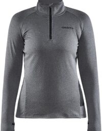 Craft CORE Trim Thermal Midlayer W Mellanlager Tröja Dark Grey Melange, XS
