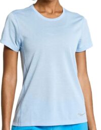 Saucony Stopwatch SS W T-shirt Ether Heather, M