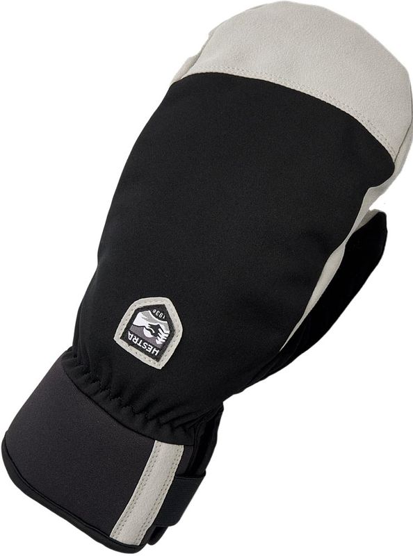 Hestra Windstopper Wool Terry Mitt Tumvantar Black, 11