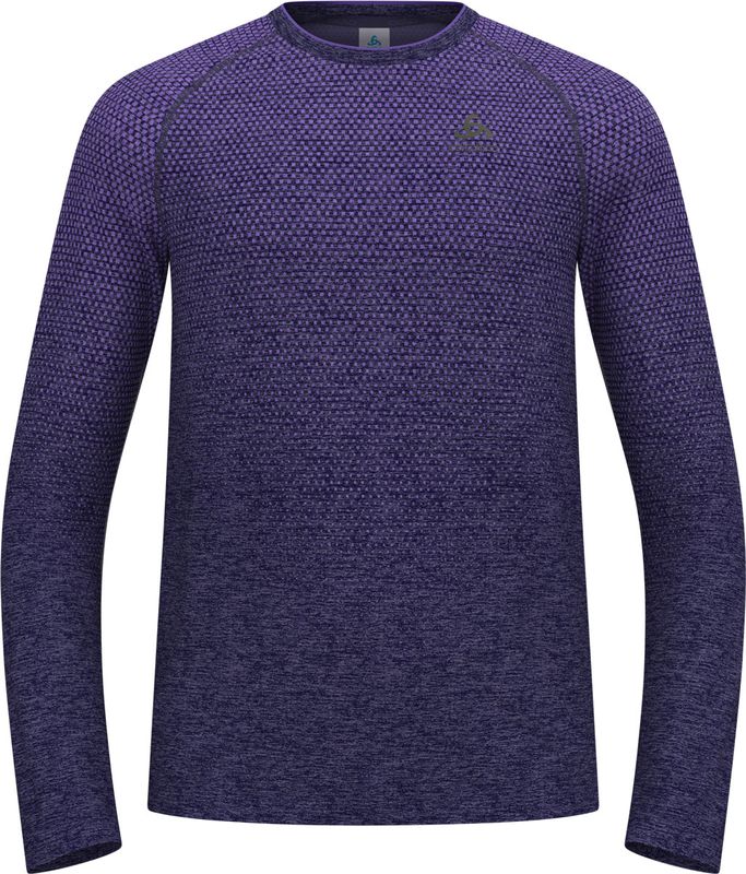 Odlo T-Shirt L/S Essential Seamless M Långärmad T-shirt Eclipse Melange, L