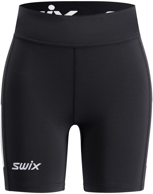 Swix Pace High Waist Half Tights W Löparshorts Black, XS