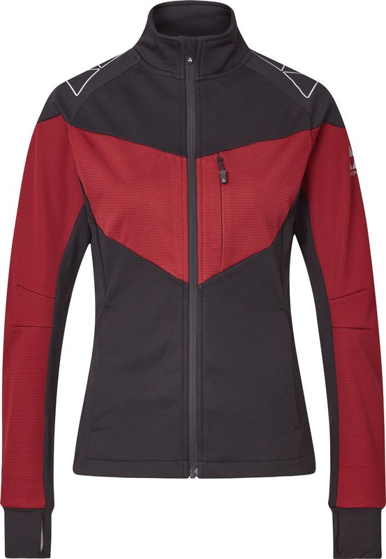 Fischer Åsarna 3 Jacket W Längdskidjacka Burgundy, S