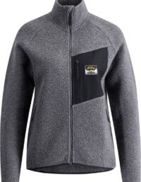 Lundhags Flok Wool Pile W Mellanlager Tröja Granite, XL