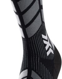 X-Socks X-Country Perform Crew Strumpor Black/Light Grey, 39/41