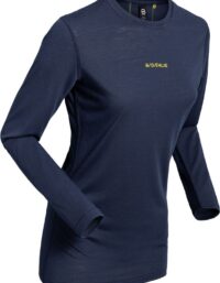 Dahlie Training Wool Mix LS W Underställ Tröja Navy, S