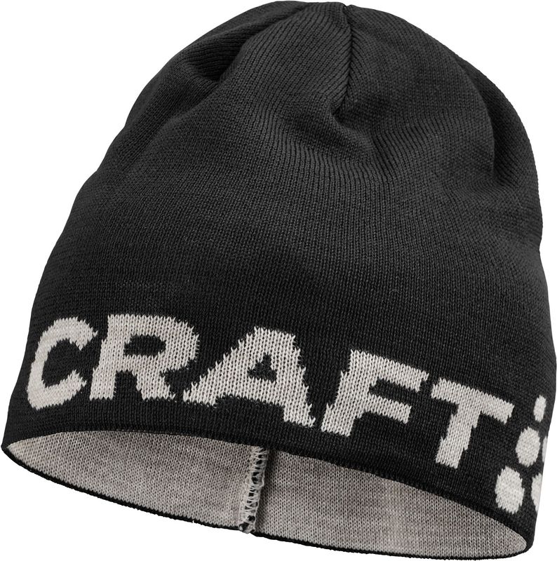 Craft ADV Nordic Training Merino Logo Hat U Mössa Black/Ghost, S/M