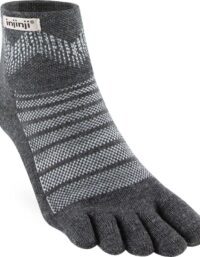 Injinji Outdoor Midweight Mini-Crew Wool Löparstrumpor Slate, L