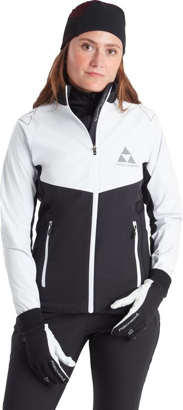 Fischer Mora Speed Jacket W Längdskidjacka White, XS
