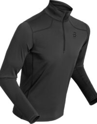 Dahlie Half Zip Athlete 2.0 M Mellanlager Tröja Obsidian, XL