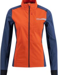 Swix Roadline Wind Jacket W Löparjacka Fiery Red/Lake Blue, L