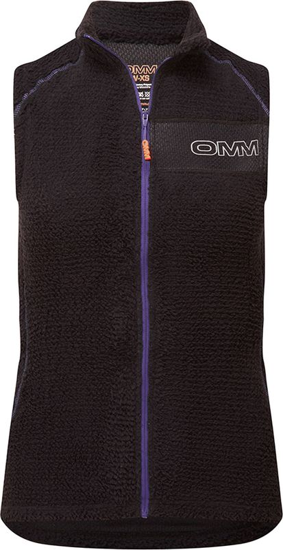 OMM Core Zipped Vest W Löparväst Black, M