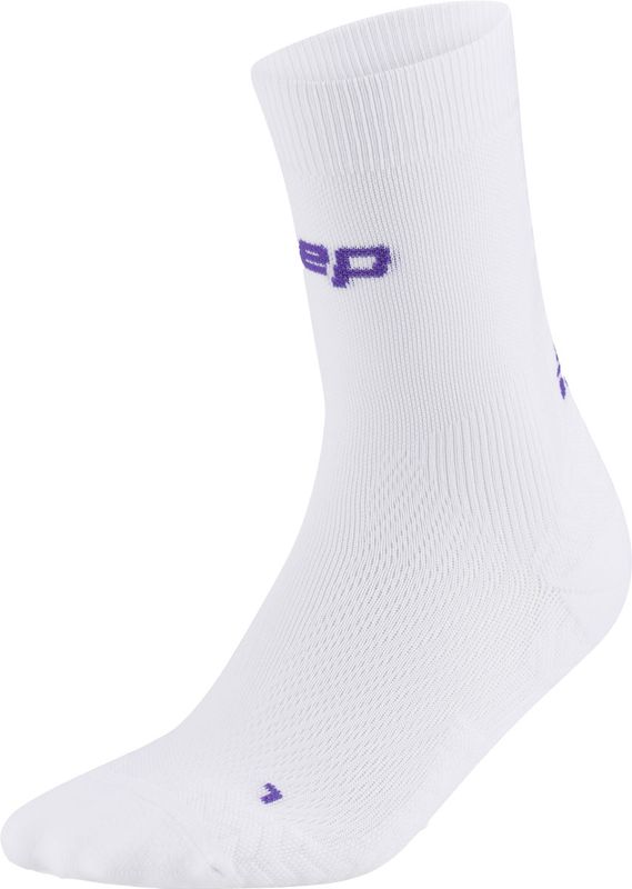 CEP Core Run Ultralight Socks Mid 4.0 W Löparstrumpor White, II