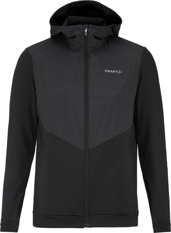 Craft ADV Essence Jersey Hood Jacket 2 M Löparjacka Black, S