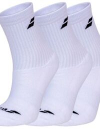 BABOLAT 3-pack Crew Socks White (Storlek: 47-50)