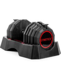 Gymstick Justerbar Hantel 22,5kg (styck) Hårdplast Svart/Röd - Gymstick