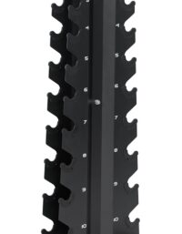 Master Fitness Master Fitness Vertikalt Hantelställ Stål Svart