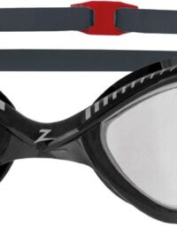Zoggs Tiger Titanium Mirrored Small Simglasögon Grey/Red/Mirror Smoke, OZ