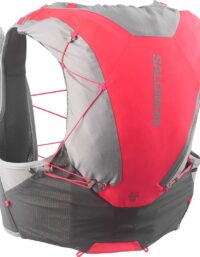 Salomon ADV Skin 12 Vest U Vätskeryggsäck Castelrock/Alloy/Neon Flame, S