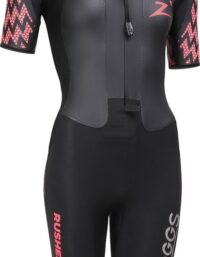 Zoggs Rusher Pro Shorty W Våtdräkt Black/Red, SM