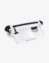 Pelle P - Akvo Waist Bag, White Vattenresistent midjeväska med justerbart band i midjan, lufttät dragkedja, transparent fönster för mobilen och Pelle P-logo sam
