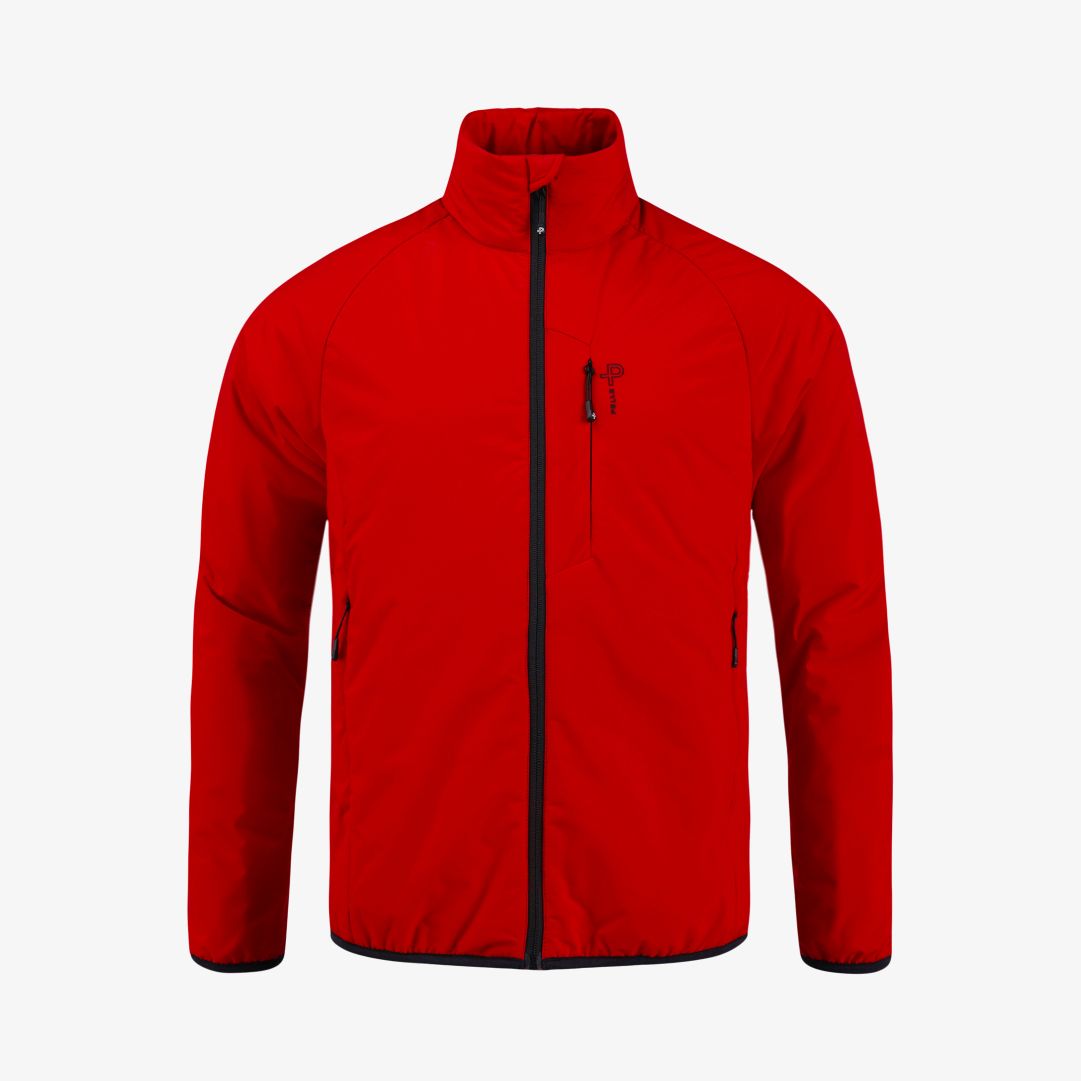 Pelle P - Arolla Aero Jacket, Race red Högfunktionell lättviktsjacka för en aktiv livsstil utomhus