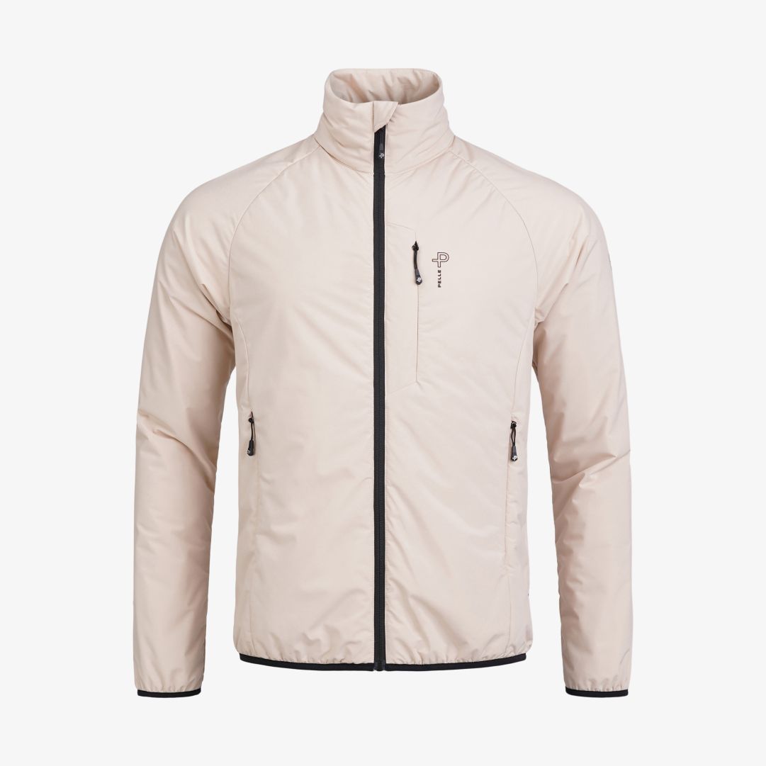 Pelle P - Arolla Aero Jacket, Lt. Beige Oak Högfunktionell lättviktsjacka för en aktiv livsstil utomhus