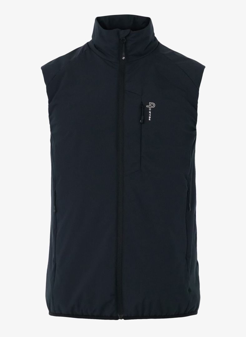 Pelle P - Arolla Aero Vest, Dk Navy Blue Vindtätt och vattenresistent lättviktplagg med stretch