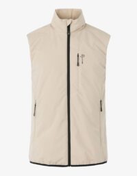 Pelle P - Arolla Aero Vest, Lt. Beige Oak Vindtätt och vattenresistent lättviktplagg med stretch
