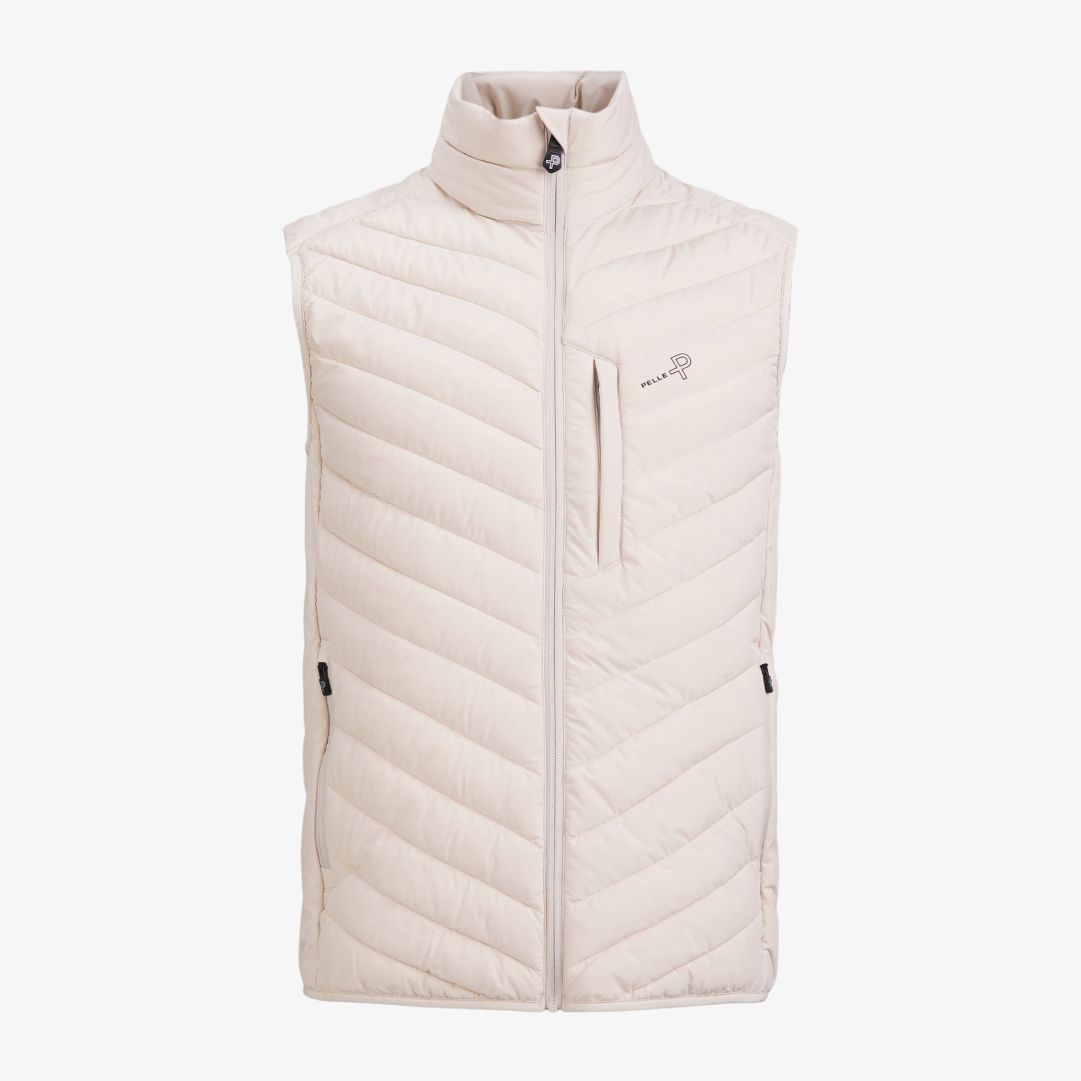 Pelle P - Arolla Vest, Lt. Beige Oak Högfunktionell förstärkningsväst utvecklad för en aktiv livsstil, i stretchigt material för maximal bekvämlighet och full r