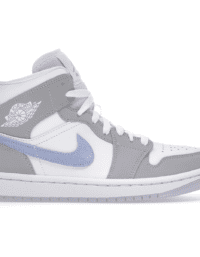 Air Jordan 1 Mid Wolf Grey Aluminum