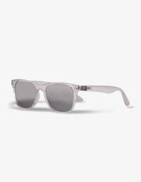 Pelle P - Sunglasses C1, Transparent Silver Solglasögon i Wayfarermodell med CE-certifirerade och polariserad linser