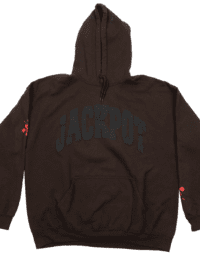 Travis Scott Road to Utopia Las Vegas Jackpot Hoodie Brown