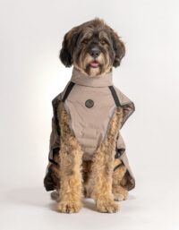Pelle P - Commodus Dog Coat, Cobblestone