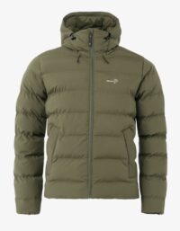 Pelle P - Commodus Padded Jacket, Khaki Green Varm och skön vinterjacka tillverkad i ett vindtätt och vattenavvisande material med stretch