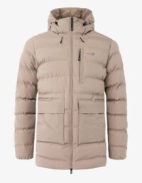 Pelle P - Commodus Padded Parka, Cobblestone Varm och skön vinterparka tillverkad i ett vindtätt och vattenavvisande material med stretch