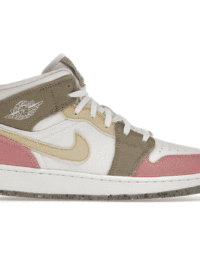 Air Jordan 1 Mid SE Pastel Vivid Green Grind