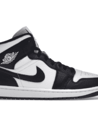 Air Jordan 1 Mid Split Black White