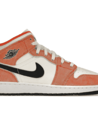 Air Jordan 1 Mid SE Orange Suede