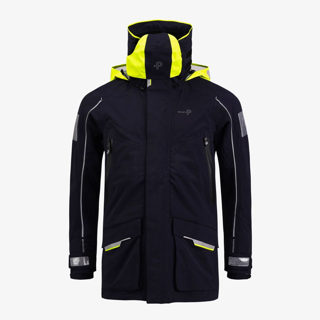 Pelle P - Defender Offshore Jacket, Dk Navy Blue Vår premium seglarjacka för tuffa förhållanden ute till havs