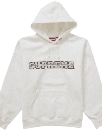 Supreme Collegiate Acronym Hooded Sweatshirt White