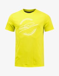 Pelle P - Field Logo tee, Green Tang En tunn t-shirt med avslappnad passform och rund halsringning, tillverkad i 100% "Global Organic textile standard" bomull f