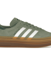 Adidas Gazelle Bold Silver Green Gum