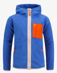 Pelle P - JR Loft Hood, Blue lobster Mångsidig och värmande hoodie i mjuk stretchig fleece för de yngre